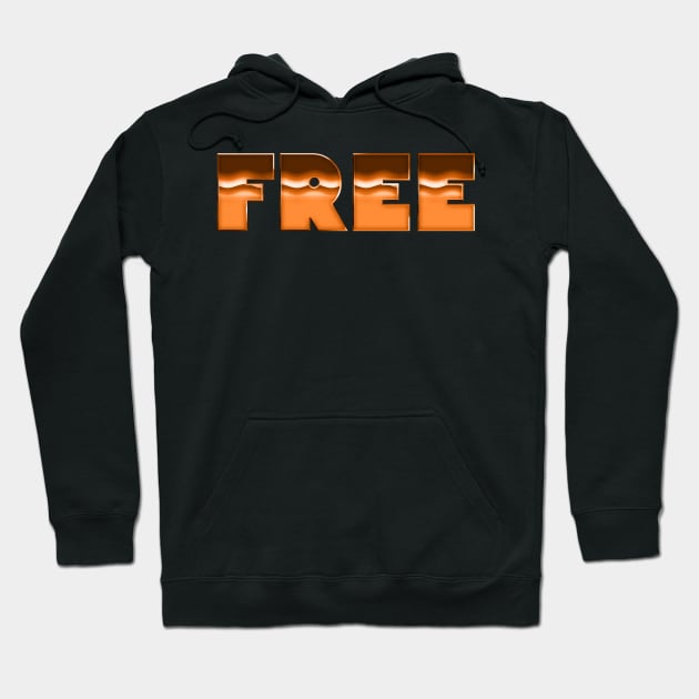 Free // 70s Classic Rock Hoodie by DankFutura